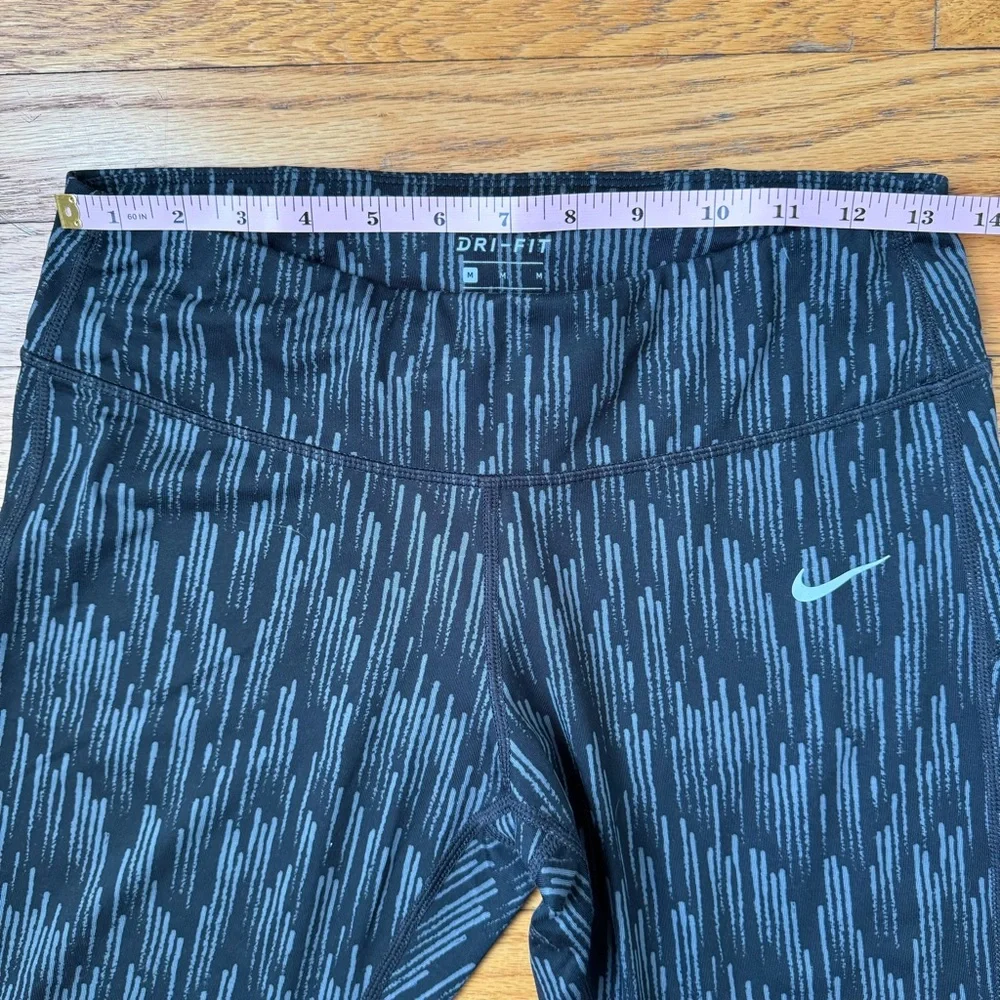 Nike‎ DRY-FIT  Cropped Leggings Flex 3.0 Capri Black Womens Size M